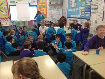 Image of Year three's visit to Marsden School