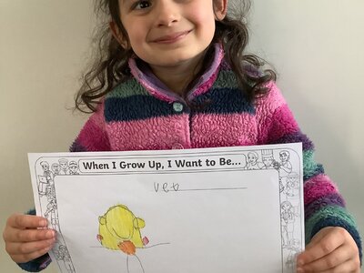 Image of EYFS - When we grow up we want to be...