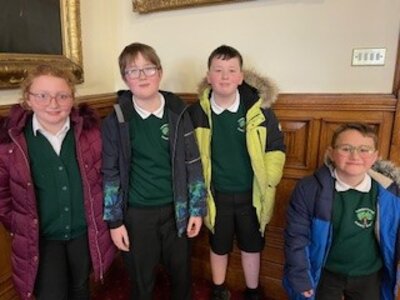 Image of School Council goes to the Town Hall