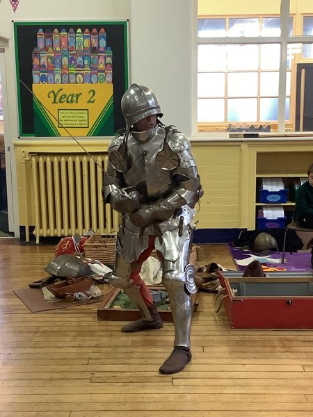 Image of A Knight Came to Visit Us
