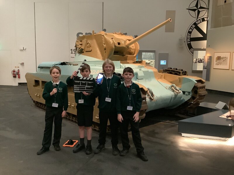 Image of Year 6 trip to Imperial War Museum North